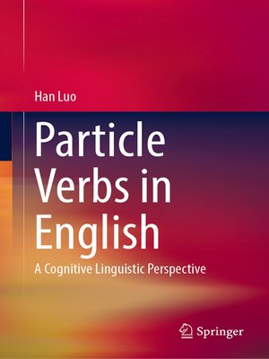 cover image of Particle Verbs in English